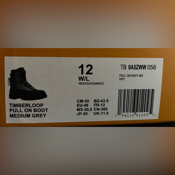 Timeberland X Raeburn Timberloop Pull On Boots Men Medium Grey main image 5